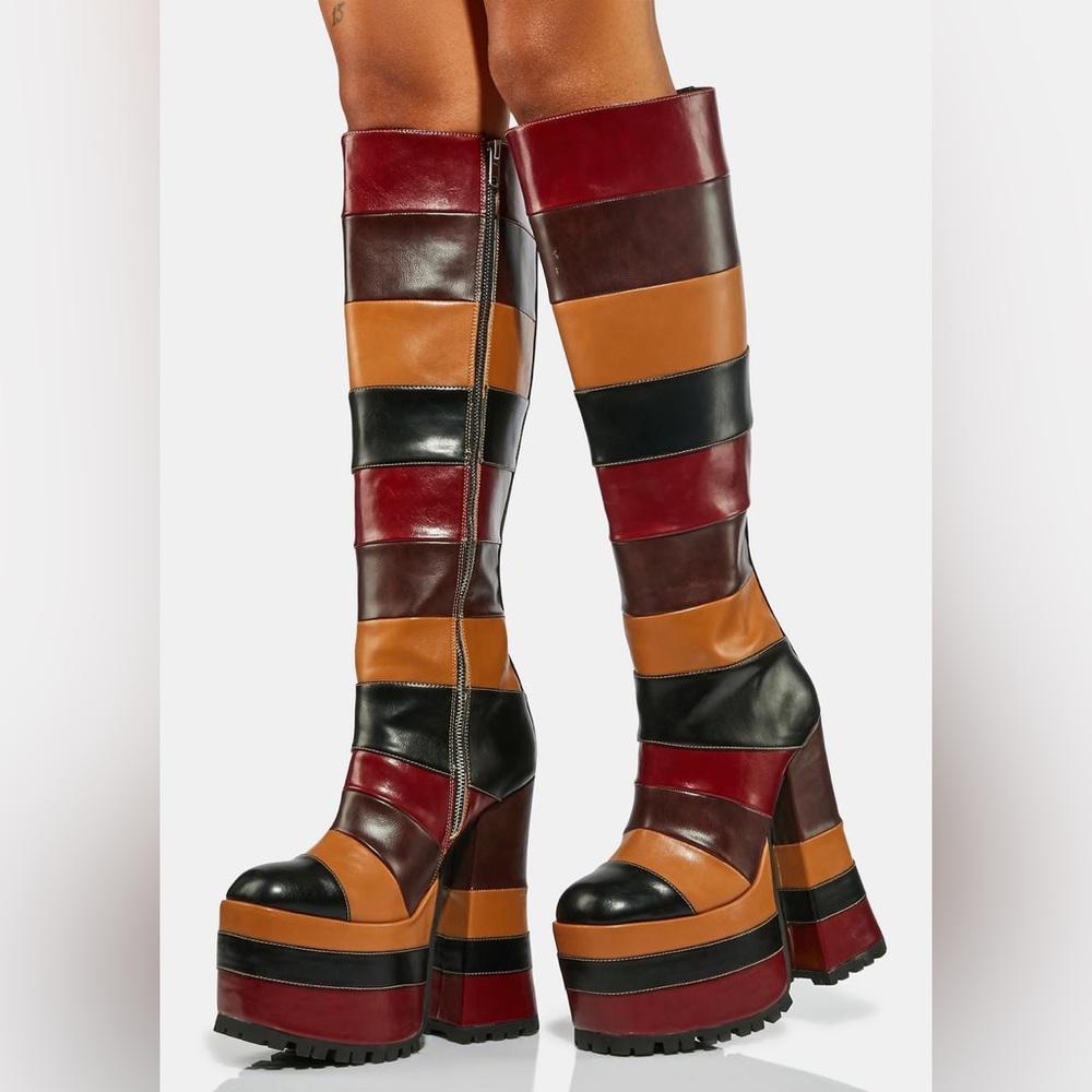 BRAND NEW Funky Sole Knee High Boots